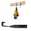 Chainsaw Wall Mount Holder Backpack Blower Rack Accessories for Garage Wall,Weed Eater String Trimmer Hanger 2PCS 4