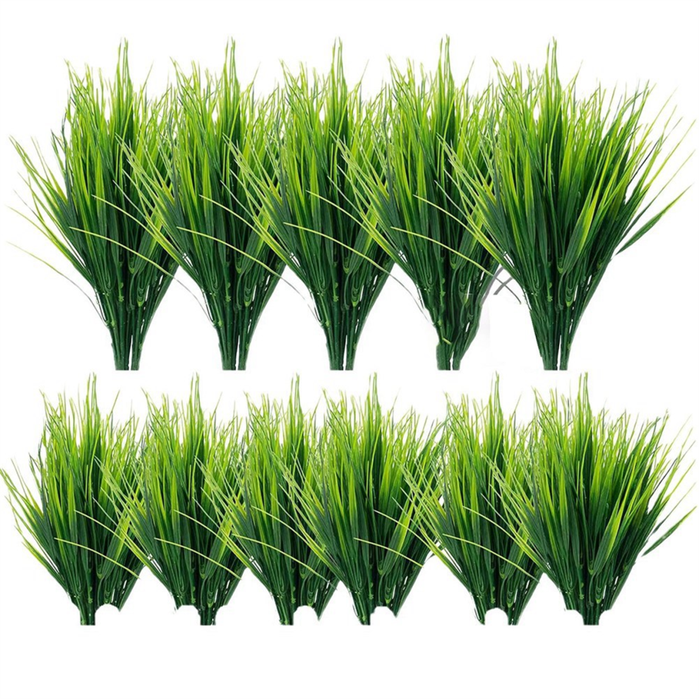 Gazon artificiel en plastique, imitation de plantes vertes, décoration d'intérieur, jardinage et décoration extérieure