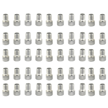 Adaptateur de valve de vélo en alliage d'aluminium, adapté aux VTT et vélos de route, accessoires argentés