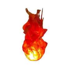 Halloween drijvende vuurbal rekwisiet vlam lamp kunstmatige nep vuur rekwisieten geen voor huisdecoratie