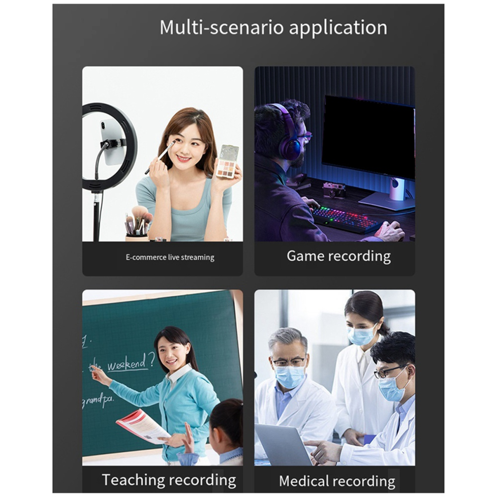 4K Hd Video Capture Card Usb3.0 Game Live Streaming And Recorder With Microphone Line Input 4853024064314