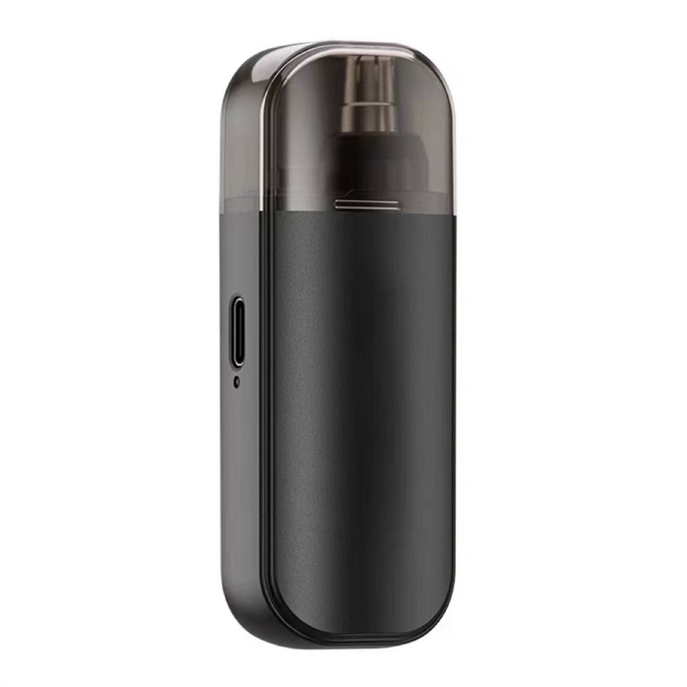 Photos - Hair Clipper Nose Hair Trimmer 2 in 1 Nasal Cutter Electric Portable Rechargeable with Dust Protection Cap Black