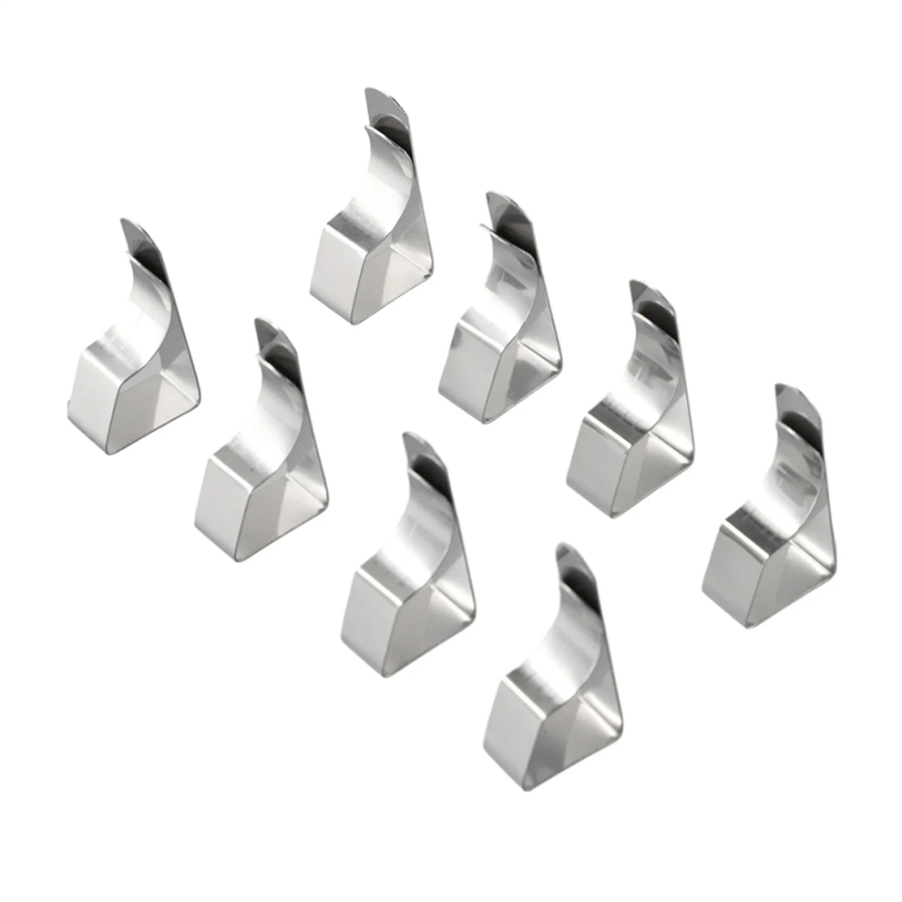 24Pcs Stainless Steel Tablecloth Clamps Holder Clip For Wedding Tableware Household Dining Room 4853024070070