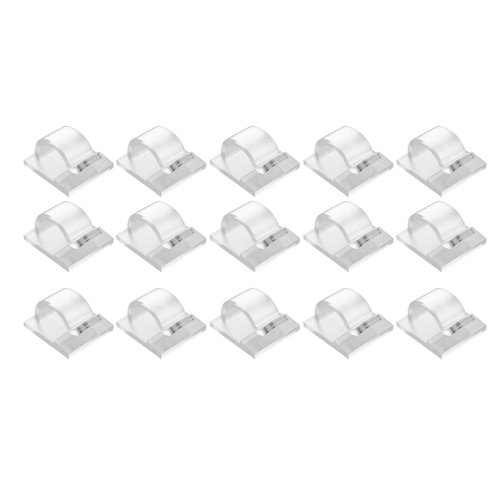 Hooks For Outdoor String Lights Clips 15 Pack Clear Light Hook With Waterproof Adhesive Backing 4853024070810