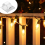 Hooks for Outdoor String Lights Clips 30 Pack Clear Light Hook with Waterproof Adhesive Backing 7