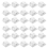 Hooks for Outdoor String Lights Clips 30 Pack Clear Light Hook with Waterproof Adhesive Backing 1