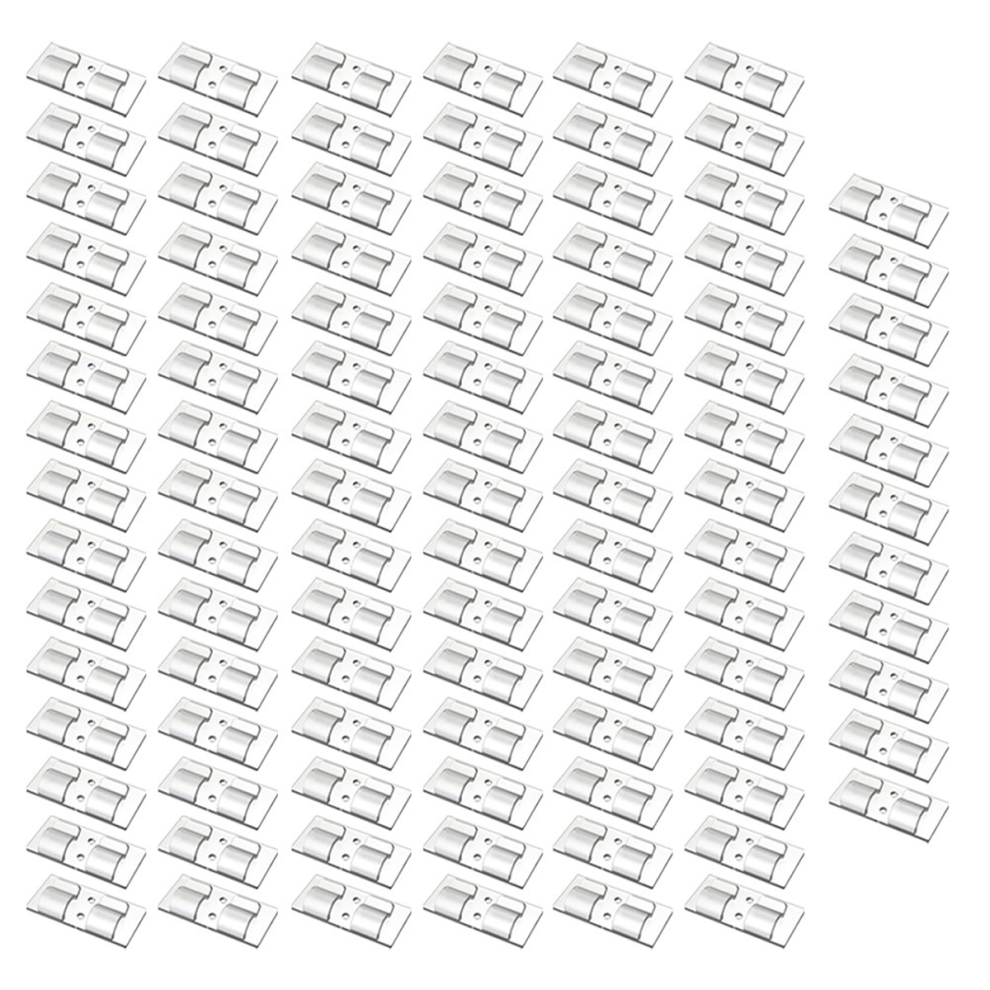 100Pcs Hooks For Outdoor String Lights Clips Heavy-Duty Cable Hanging Christmas Light 4853024070872