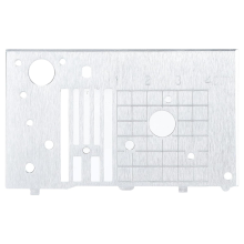 Plaque à aiguille droite en métal, plaque à aiguille professionnelle compatible avec les modèles LB5000, Elite PE545 et CE1100PRW