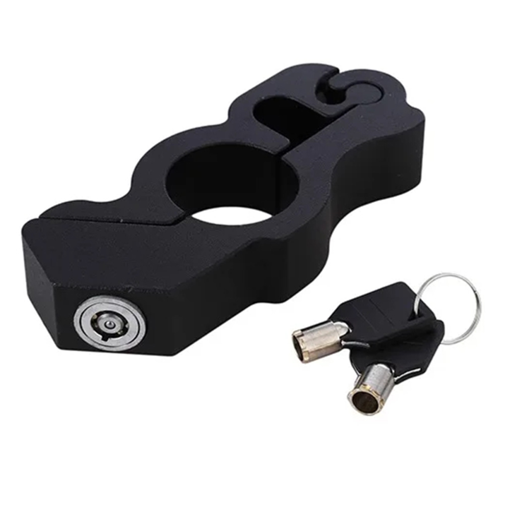 Photos - Car Alarm Motorcycle Handlebar Lock Brake Handle Solid Anti Theft Steal Black