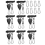 8pack Ratchet Hangers, Adjustable Rope Hanger, Rope, Pull Hook, 2M, 1/8 Inch 2
