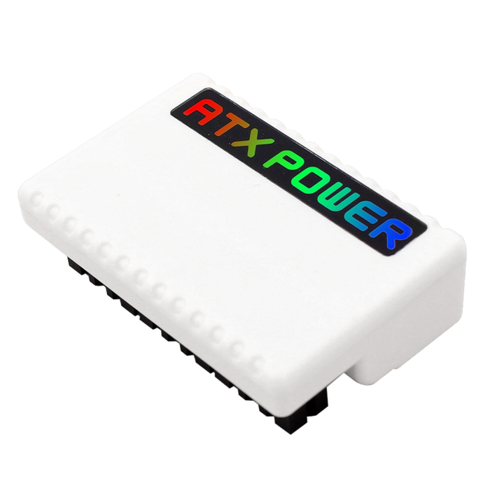 Photos - Other Components PH324 ATX 24Pin 90 Degree Power Plug Adapter RGB Connector for Desktop PC DIY Supply B