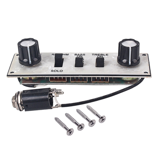 Prewired Width Control Plate Loaded Switch Wiring Harness Guitar Circuit Board Stringed Instruments Accessories 2
