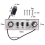 Prewired Width Control Plate Loaded Switch Wiring Harness Guitar Circuit Board Stringed Instruments Accessories 7