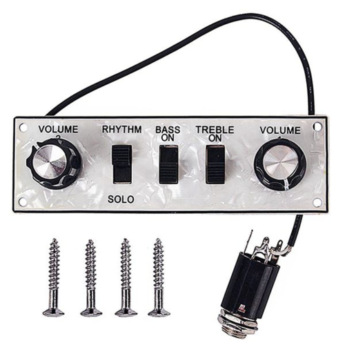 Prewired Width Control Plate Loaded Switch Wiring Harness Guitar Circuit Board Stringed Instruments Accessories 1