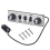 Prewired Width Control Plate Loaded Switch Wiring Harness Guitar Circuit Board Stringed Instruments Accessories 6