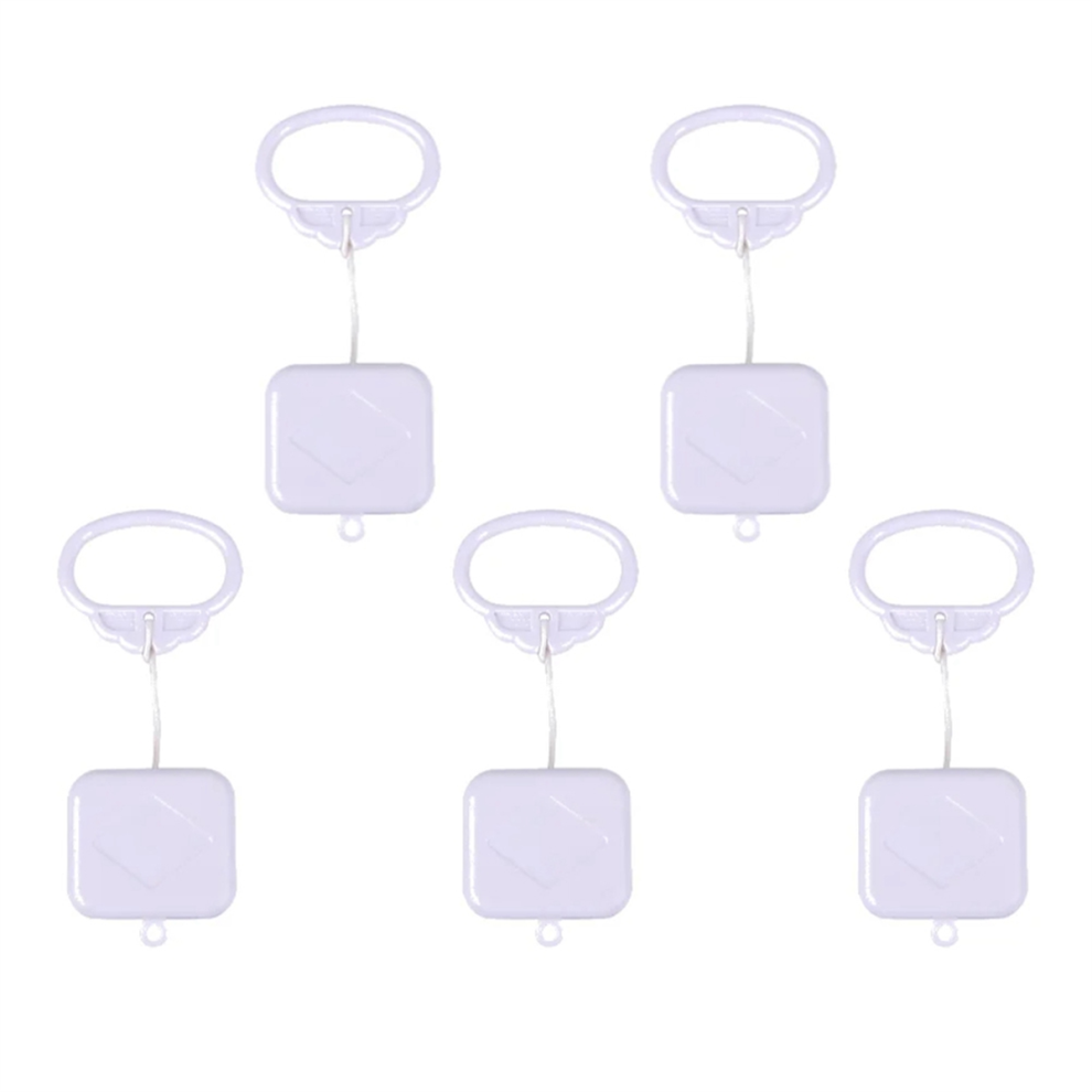 5Pcs Pull String Cord Music Box Waterproof With Classic Lullaby Melody Wind Up Torribaly