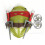 (StyleA) Turtle Costume Ninja Accents Turtle Shell Toy Weapons Durable Category Sword Plastic 1