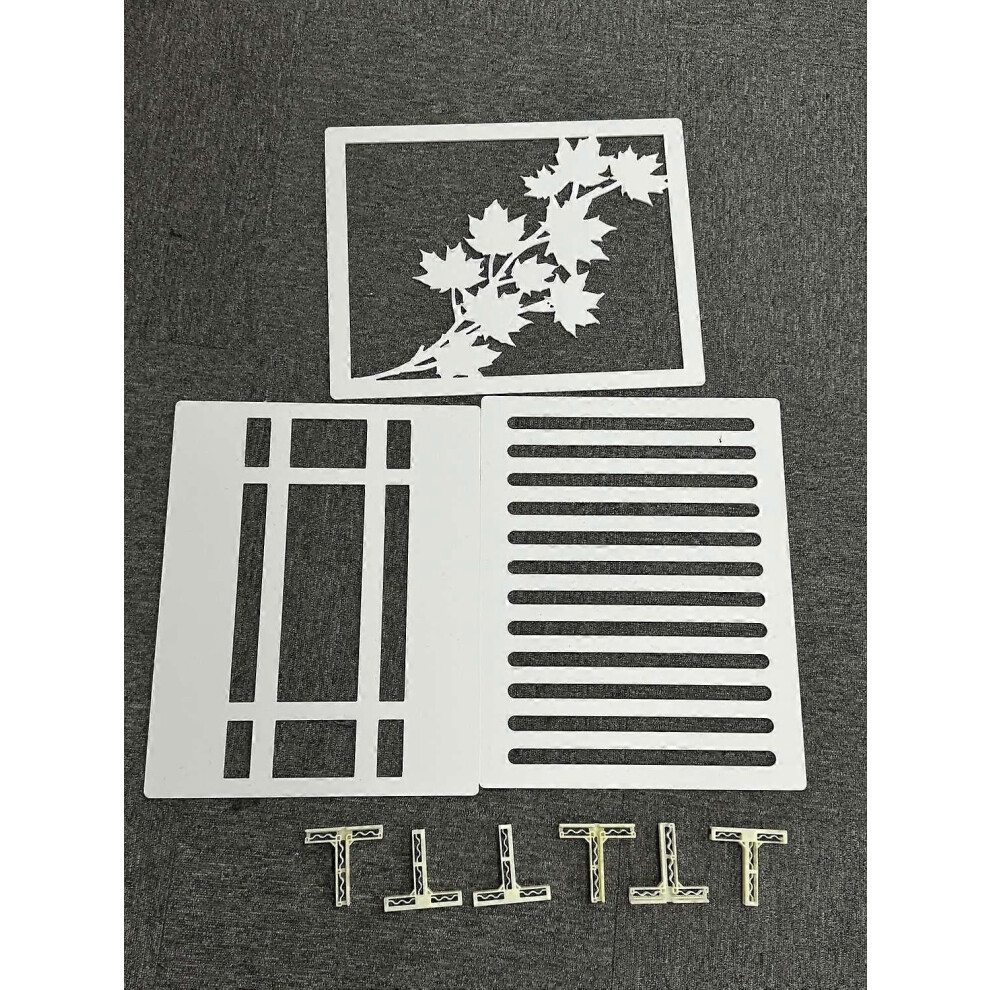 (As Show, One Size) 3 Pcs/Set Photography Background Board And Shadow Boards Photo Tabletop Backdrops Window Light 6909775657546