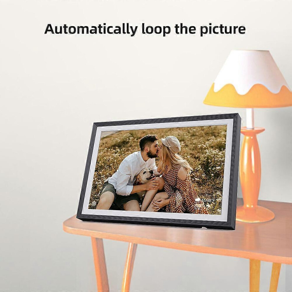 (As Show, One Size) 10.1 Inch Wifi Digital Photo Frame With 32Gb Storage Smart Digital Picture Frame 1280*800 Ips Touch 6909775651100