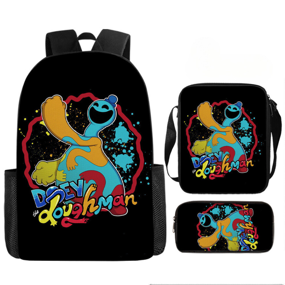 (08) Playtime Chapter Poppy 4 Printed Backpack Schoolbag Shoulder Bag Bag Pencil