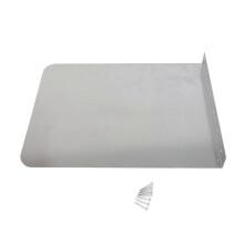 (As show, One size) Side Splash Guard for Kitchen Sink Stainless Steel Wall Mounted Sink Side Splash Protector for Home