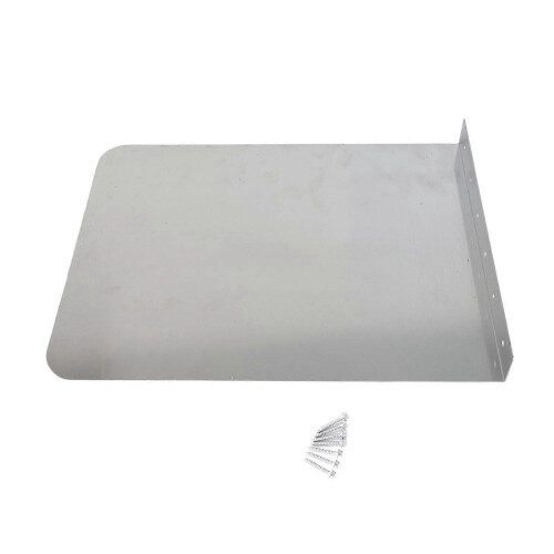 (As show, One size) Side Splash Guard for Kitchen Sink Stainless Steel Wall Mounted Sink Side Splash Protector for Home