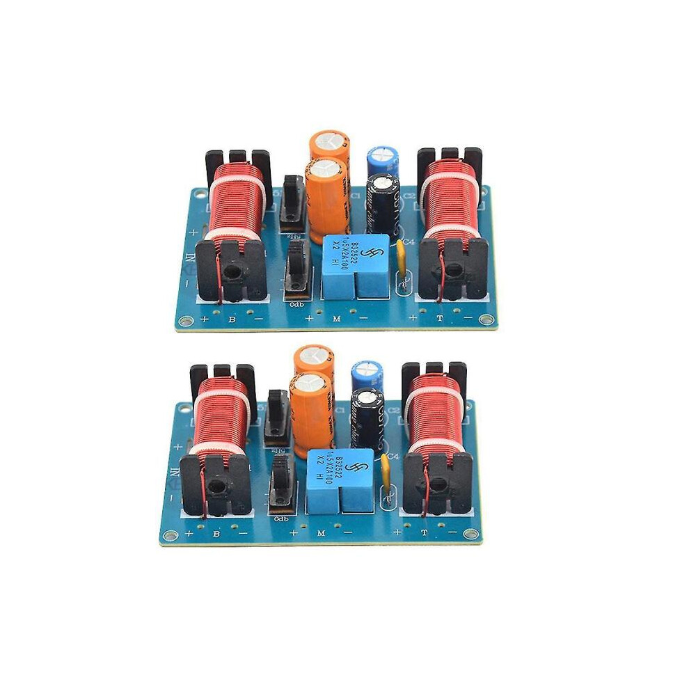 2pcs 150w 3 Way O Ser Over Treble Midran Shelf Car Sers Filter Frequenc