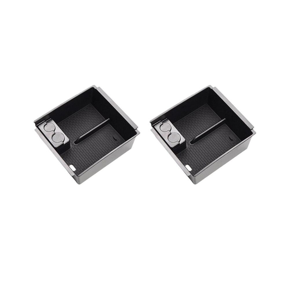 2x Armrest Box Stora for D-max Mu-x 2012 - 2019 Dmax Mux Tidying Box