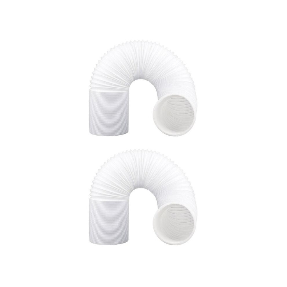 2pcs 15cm Diameter Flexible Conditer Exha Pipe Duct Outlet Pipe Conditer Outl