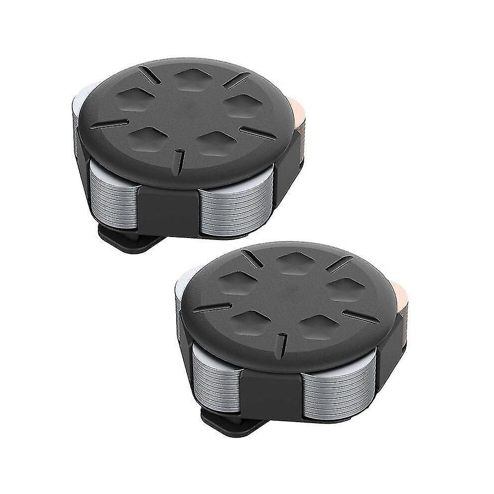 2 Pack Dispenser - Portable Case with Clip, Chan H Minimalist