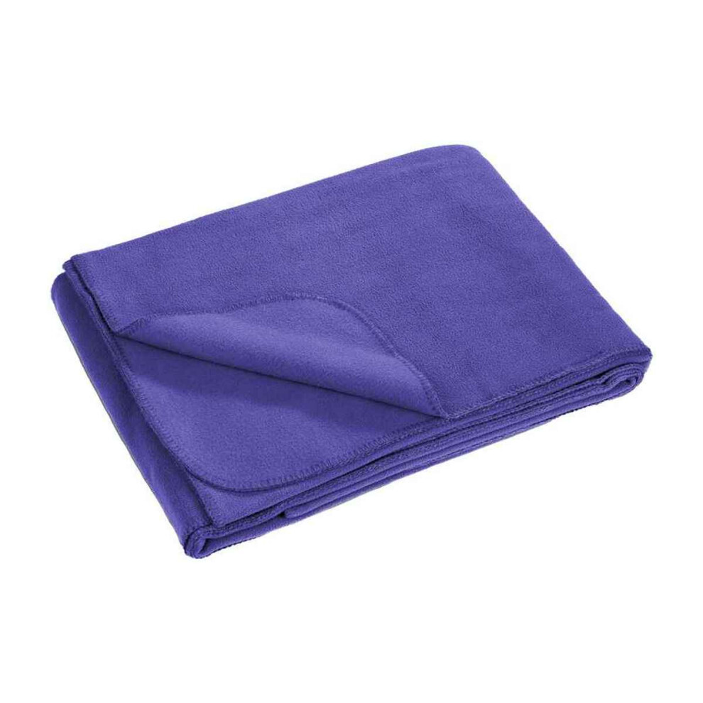 (One Size, Purple) Result Genuine Recycled Fleece Recycled Blanket