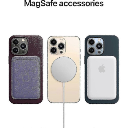 Apple Leather Case with Magsafe (for Iphone 13 Pro) - Midnight 1