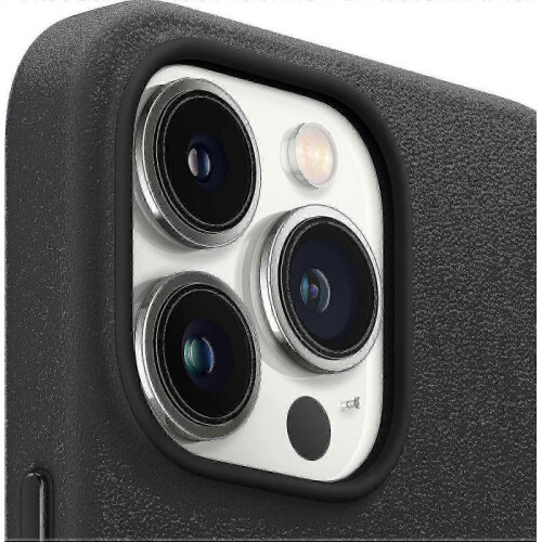 Apple Leather Case with Magsafe (for Iphone 13 Pro) - Midnight 2