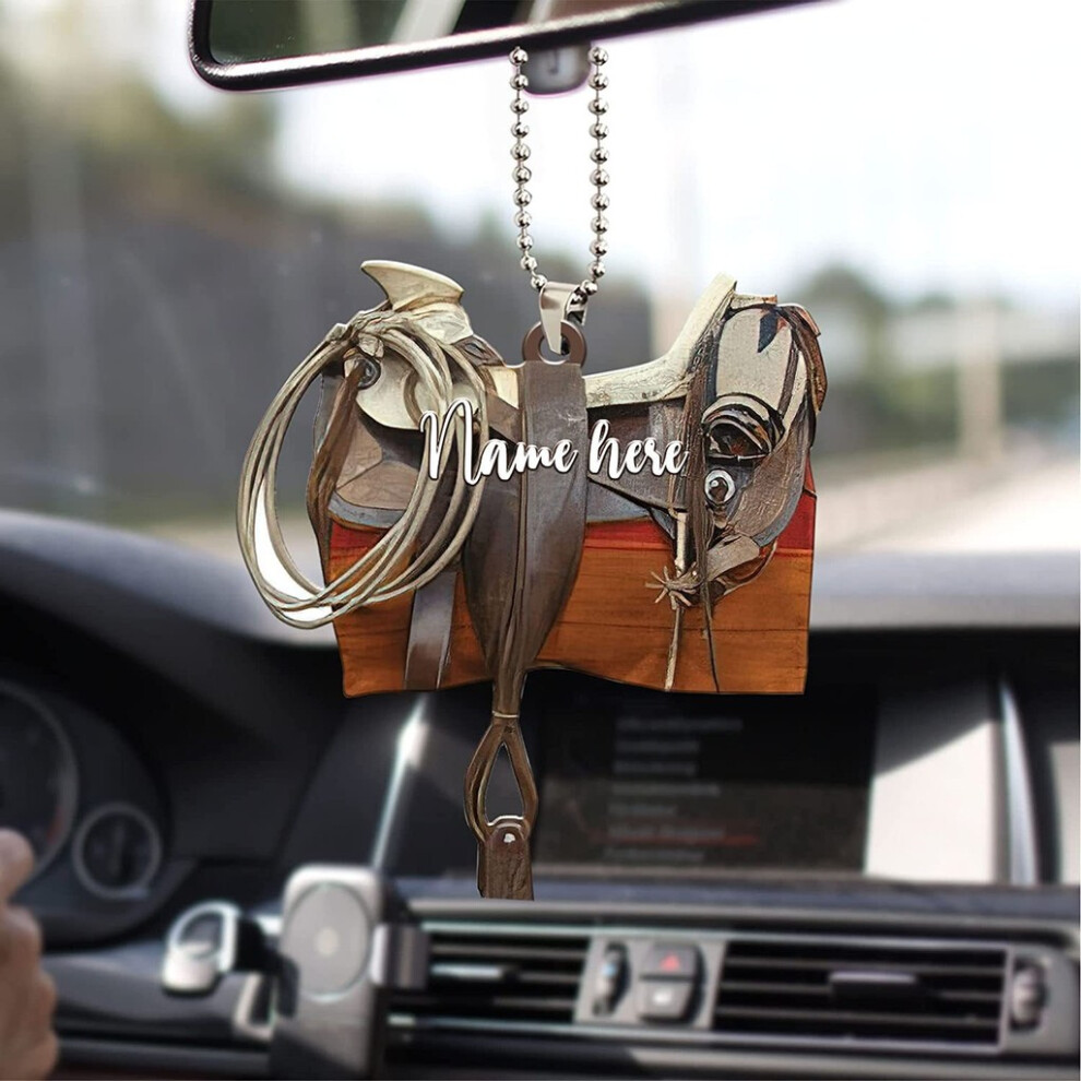(11) West Wild Elegant Floral Gift For Equestrian Enthusiasts Stylish Cowboy Ornament Car Decoration-image-OPC-PH5CBQV-NEW