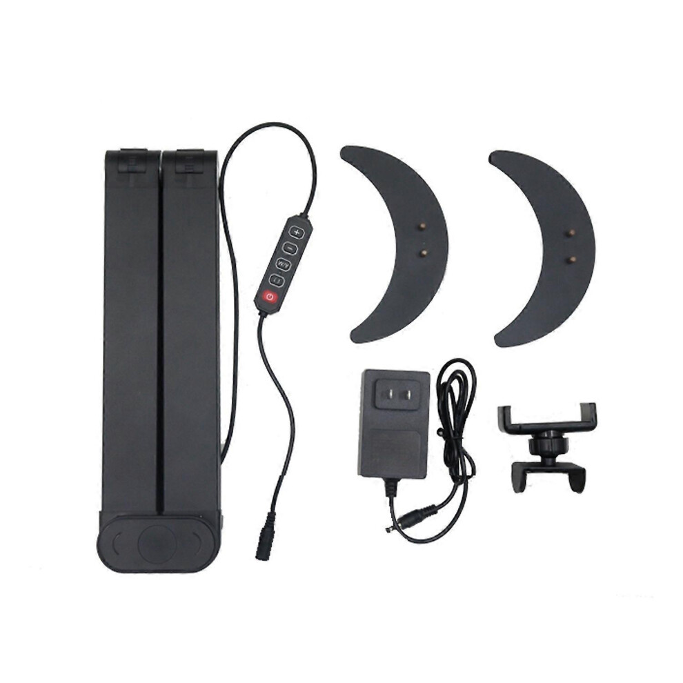 Light (As Show, One Size) Andoer Hd-M21x Foldable Desktop Fill For Nail Desk Lamp 35W 10-Level Brightness 3200K-5600K Wi