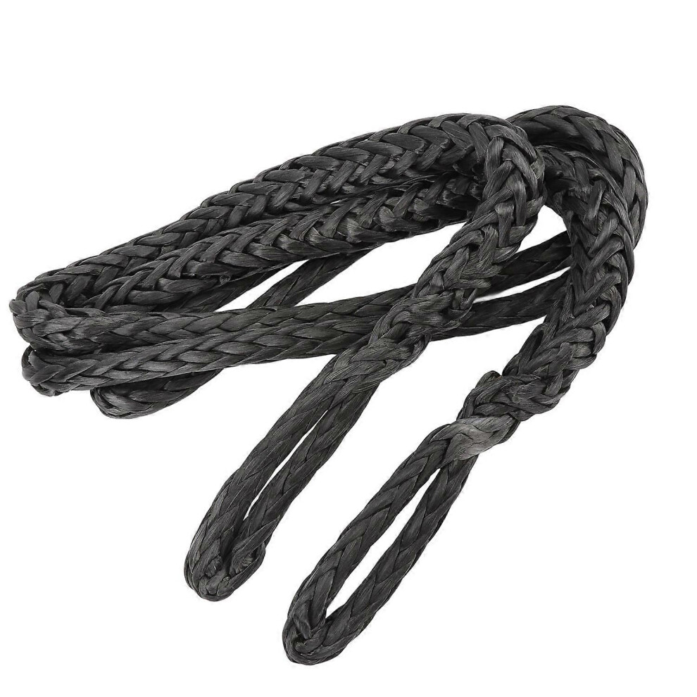 (As Show, One Size) 1/2In X 6.56Ft Winch Rope Extension 26455Lbs Breaking Strength Winch Towing Extension Cable Line For 6909775621745