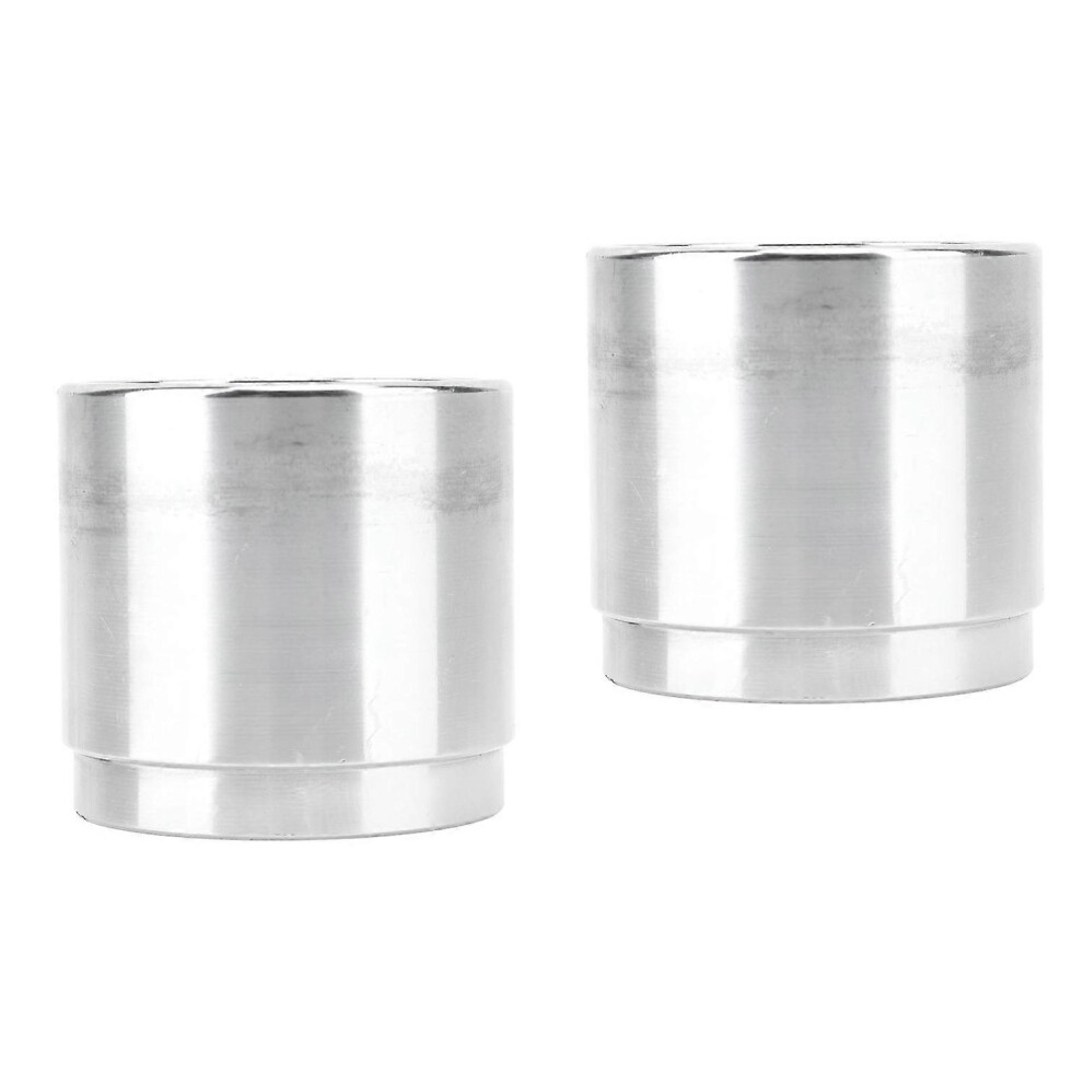 (As Show, One Size) 2Pcs Trailer Wheel Bearing Protectors With Dust Covers Stainless Steel Universal For Boats Snowmobil 6909775630549
