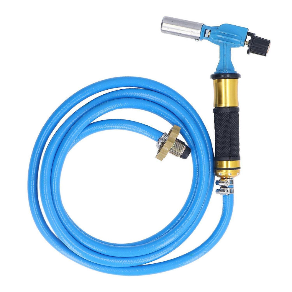 (As Show, One Size) Liquefied Gas Torch Electronic Welding Ignition With Explosion Proof Hose For Brazing 6909775577356