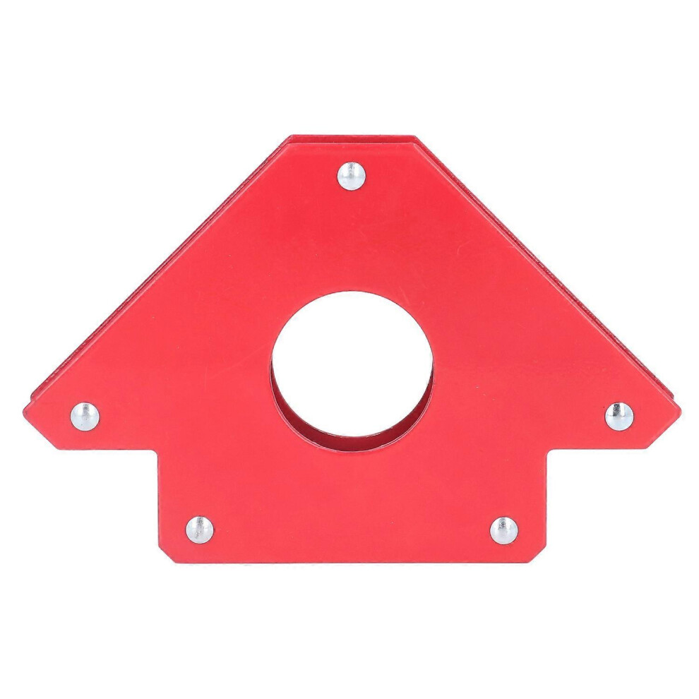 (As Show, One Size) Welding Magnet 5In 75Lbs Welder Magnet Holder Angle Support Fixture Tool Stainless Steel 6909775534854