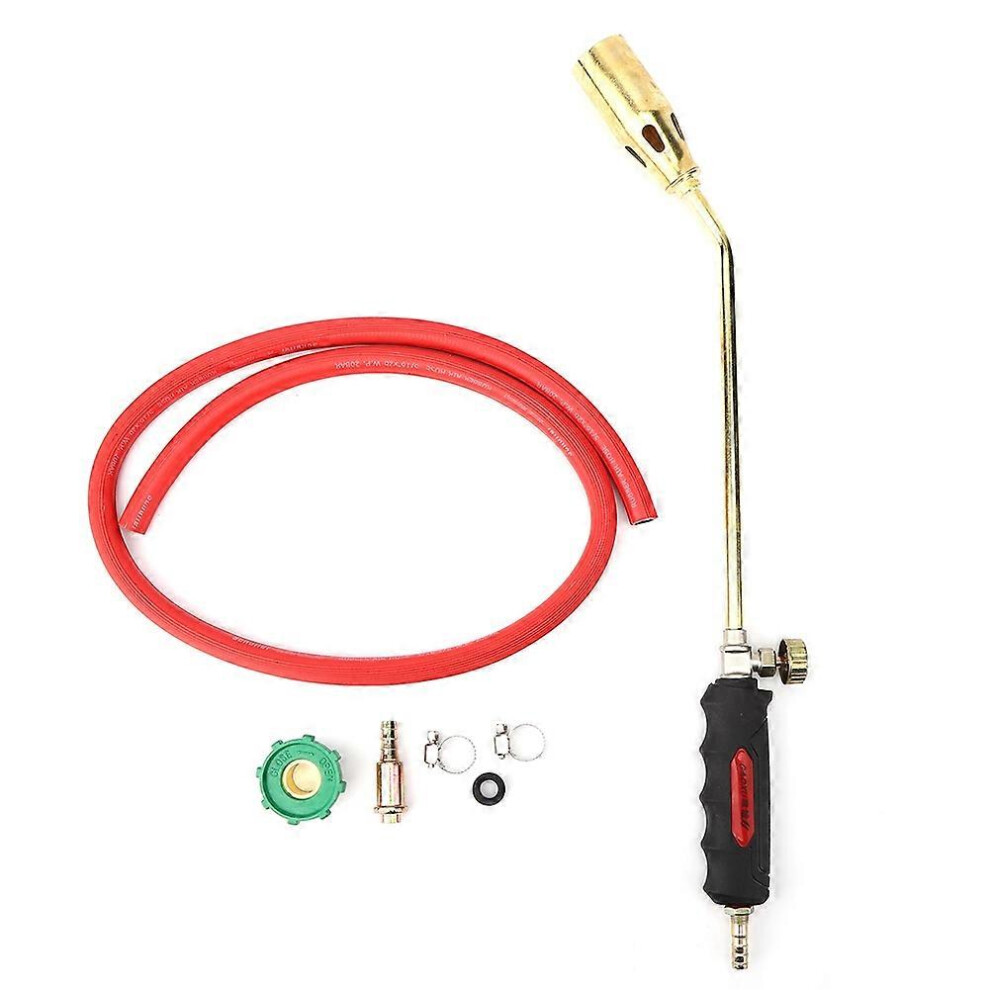 (As Show, One Size) Torch Ignition Tool Good Seal Interface Thicken LiquefiedâGas SingleâOpen Iron Brass Plating 6909775567715