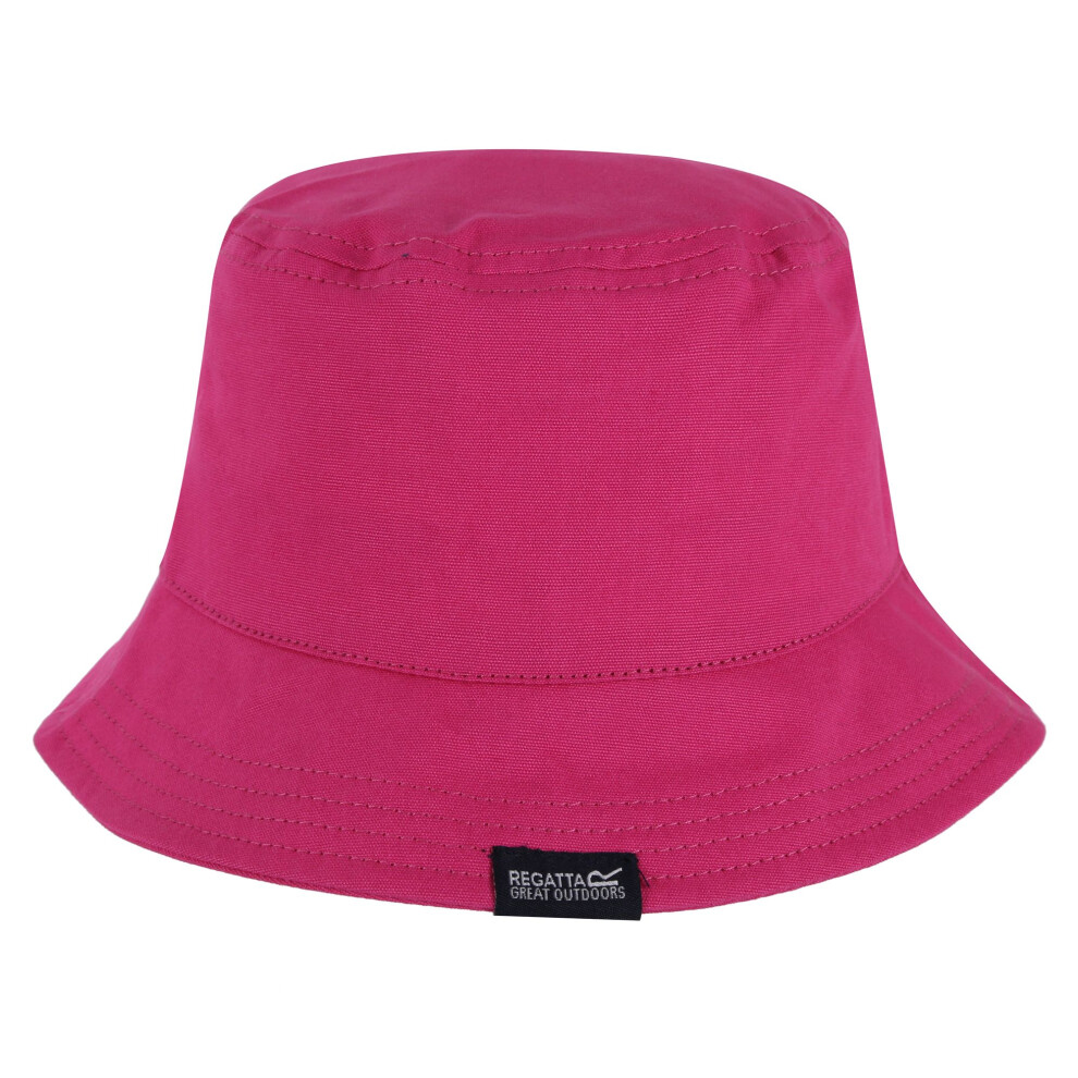 Regatta Great Outdoors Childrens/Kids Crow Canvas Bucket Hat
