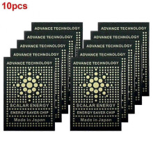10pcs Anti Radiation Sticker Neutralizer Emf Protection Cell Phone Negative Ion