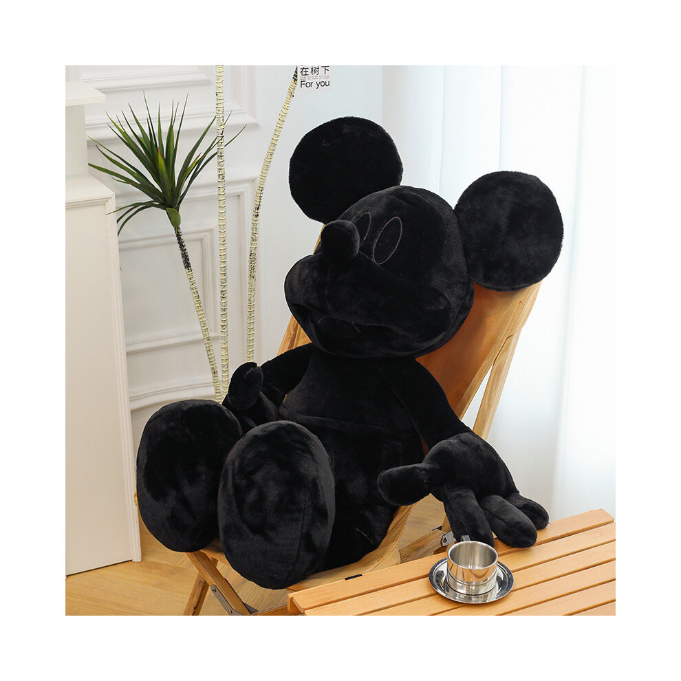 (Black, 100cm/39.37in) Mouse Mickey Plush Toy Cute Cartoon Girl Children Birthday Gift Holiday Doll-image-OPC-PH5CPBZ-NEW