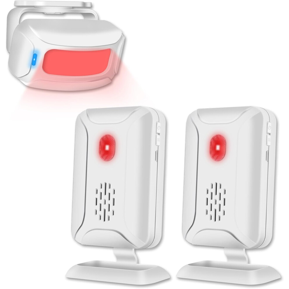 Wireless Motion Sensor Detector Alarm, Home Security Alert, Store Welcome Chime Door Entry Doorbell 918 Feet, 36 Tunes 749691205478
