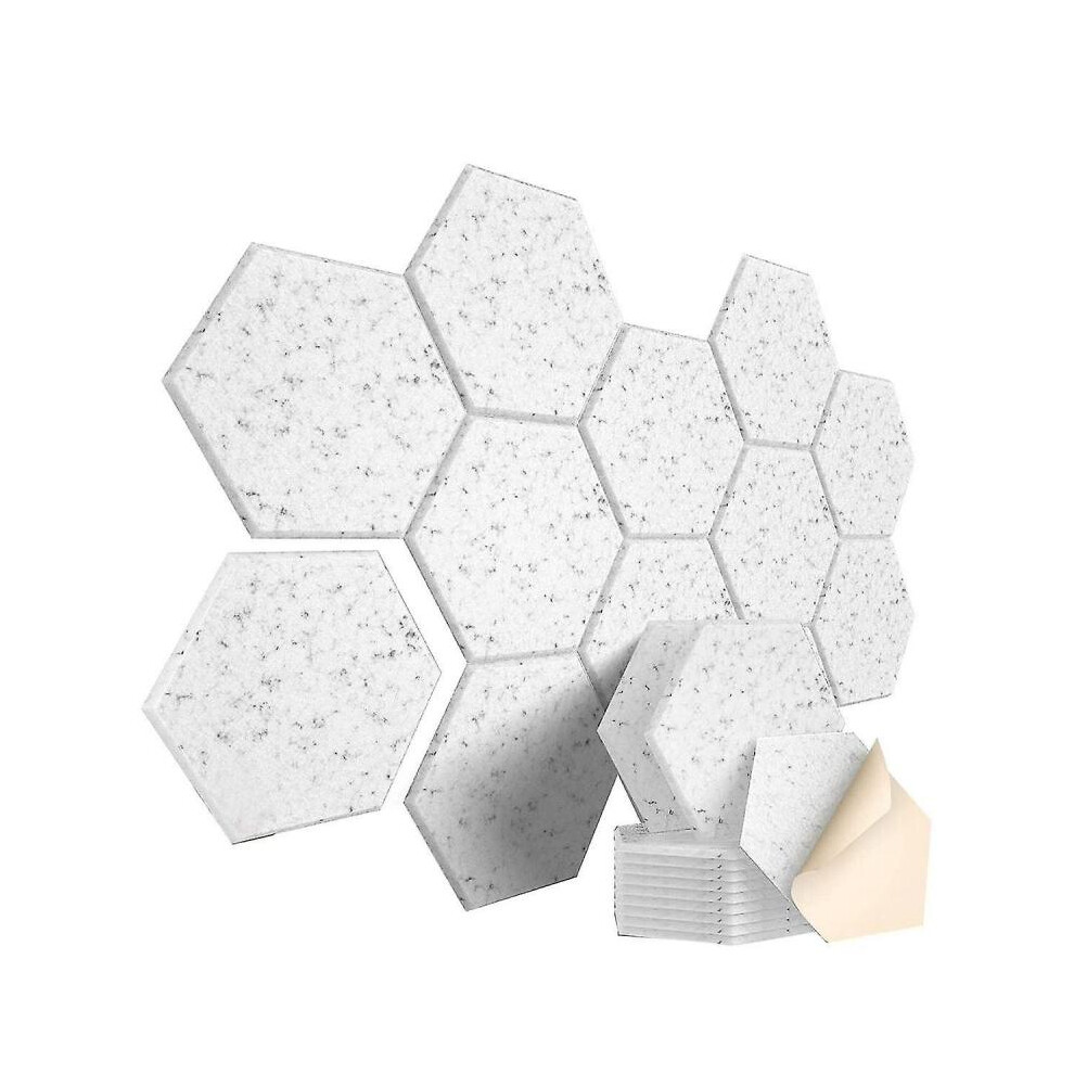 12pcs - Sound Foam Acoic Panels,12x10x0.4in Hexagonal, And Elite E