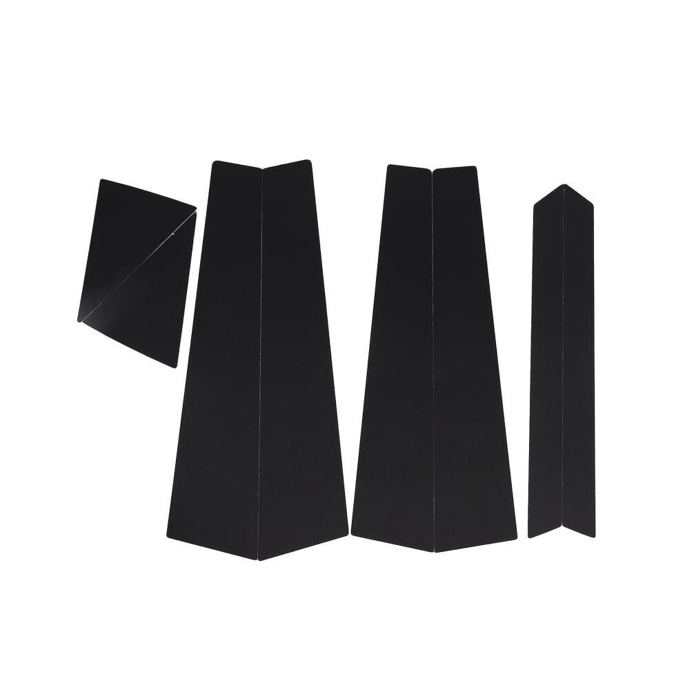 Door B C Pillar Plate Molding Trim New Fits for 2016-2018 Exterior S Chromium Styl
