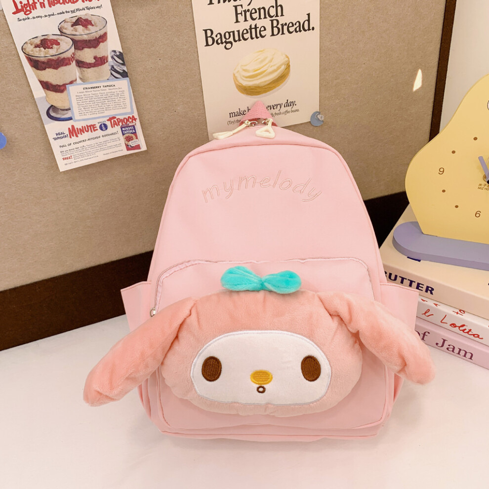 (Melody, 28*23*10cm) Sanrio Hello Kitty Girls Backpack Breathable For Kids Schoolbag Use Everyday-image-OPC-PH5CXKM-NEW