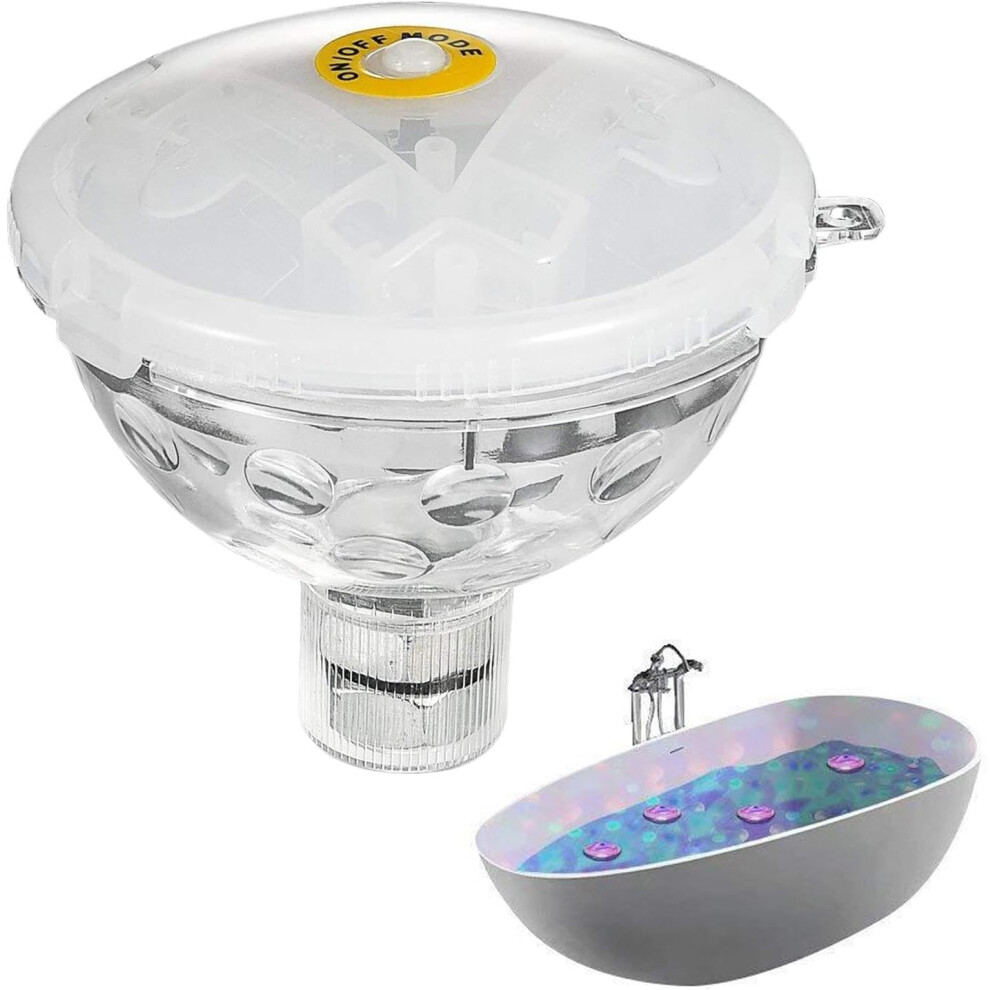 Floating Pool Lights | Floating Battery Powered Pool Lights | Floating, Rechargeable, Battery Powered Water Resistant Pool Hut Tub Lights with RGB