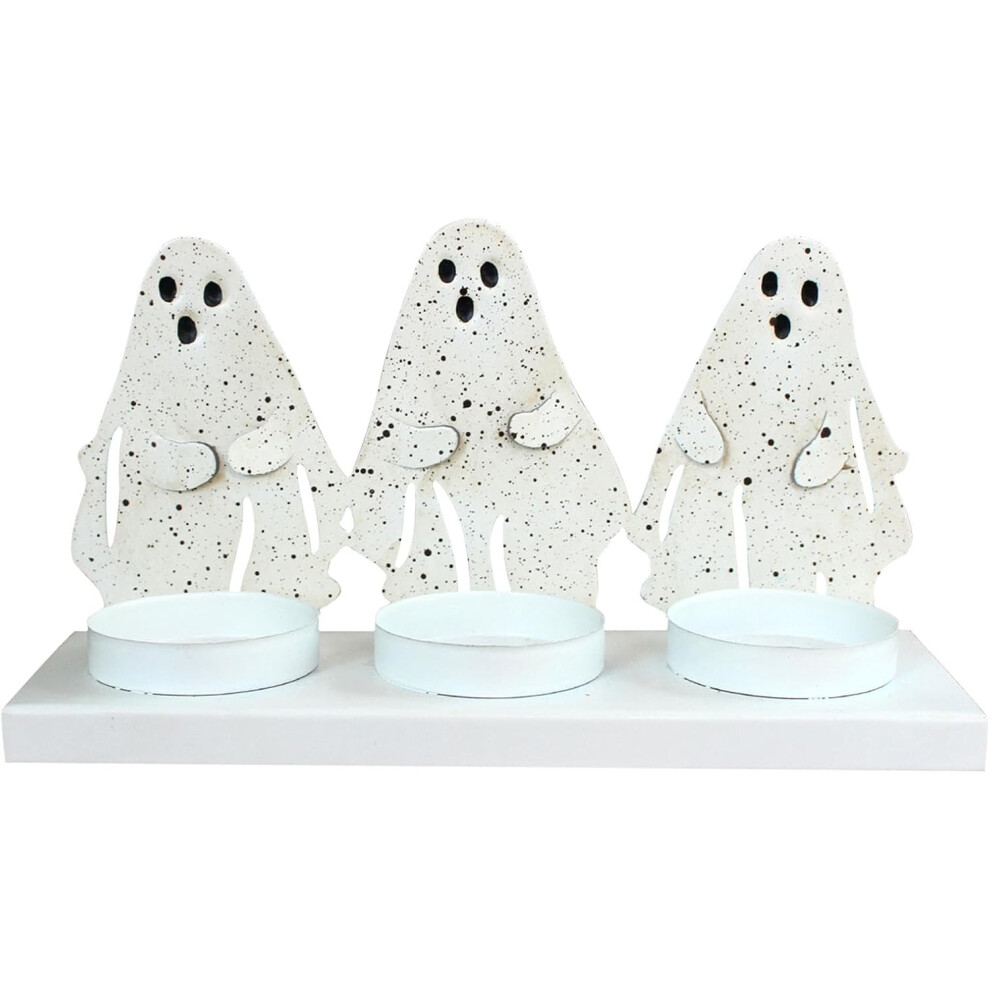 Candle Holder For Halloween Decoration | Ghost Candelabras Spooky Candle Holder - Cartoon Ghost Candle Holder, Tabletop Halloween Decorations for