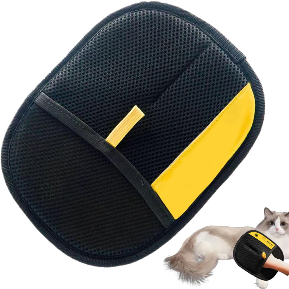 Gromi Double-Sided Pet Gloves, Anti-Static Animal Gloves for Hair Loss, Anti- Gloves, Double Sided Grooming Gloves, Anti-Static